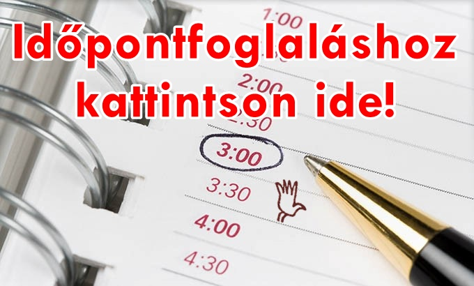 online időpontfoglaló