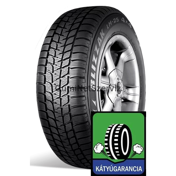 Bridgestone Blizzak LM25 4x4 XL RFT * FR 255/50 R19 107V